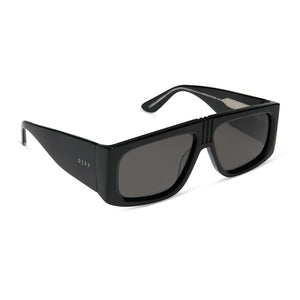 diff eyewear star wars darth vader™ 3.0 sunglasses black & grey angled view
