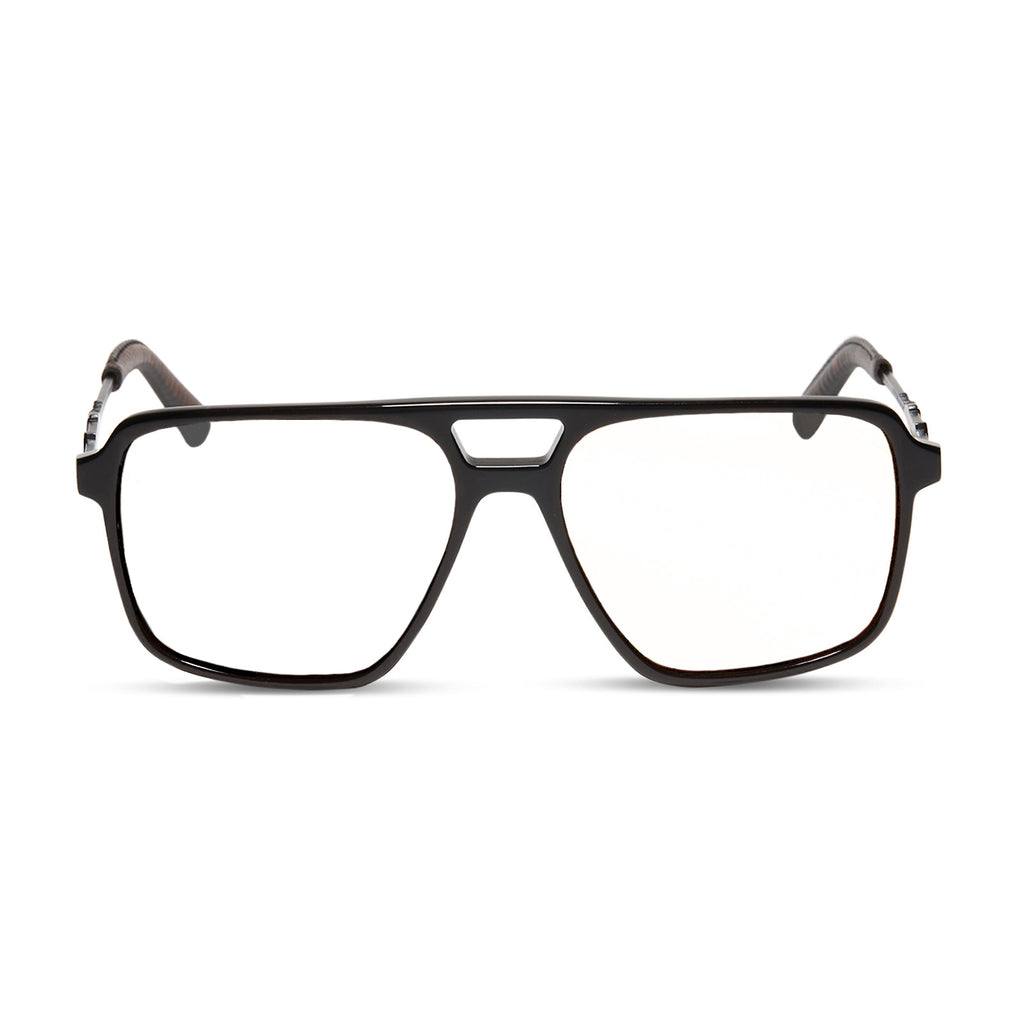 Fennec Shand Aviator Prescription Glasses Black DIFF Eyewear