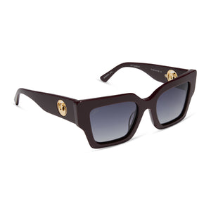 Star Wars™ General Leia™ Sunglasses | Aubergine & Grey | DIFF Eyewear
