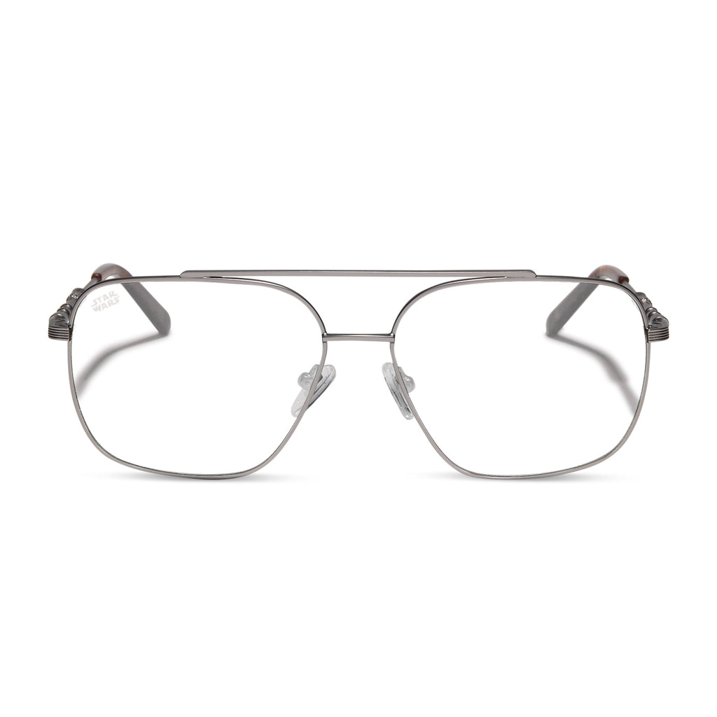 HAN SOLO™ 2.0 - BRUSHED DARK BLASTER GREY METAL + GLASSES