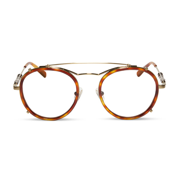 obi-wan™ - desert tortoise + prescription glasses