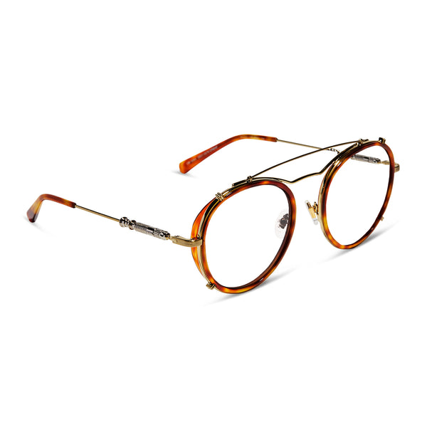 obi-wan™ - desert tortoise + prescription glasses 1