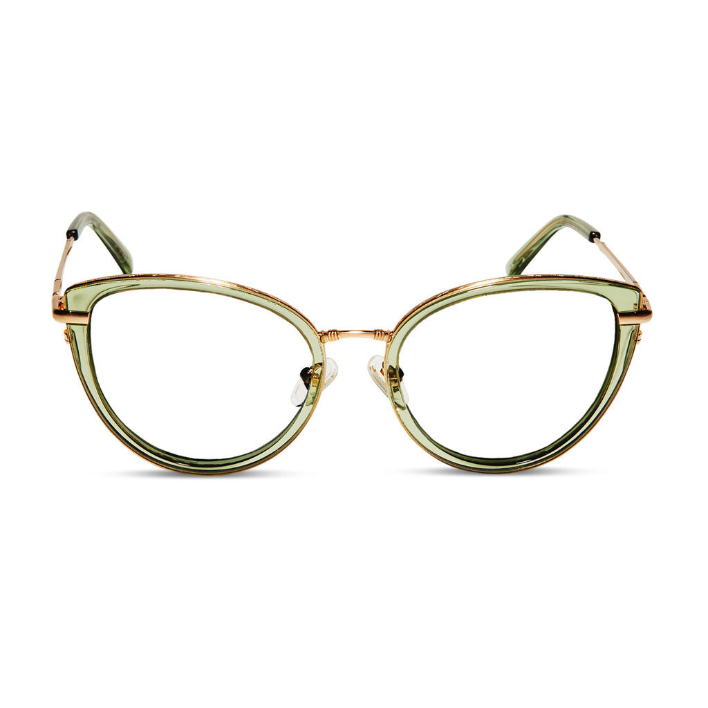 Spectacles Threads Princess Leia™ Endor™ Glasses | Sage + Gold | DIFF Eyewear