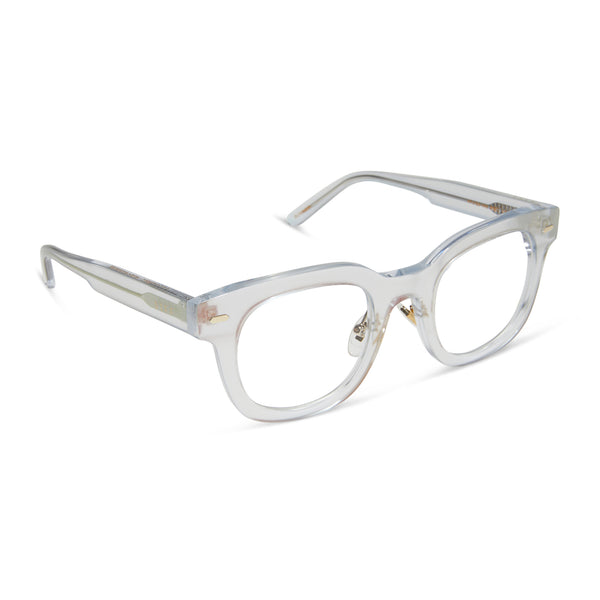 summer - opalescent pink + prescription glasses 2