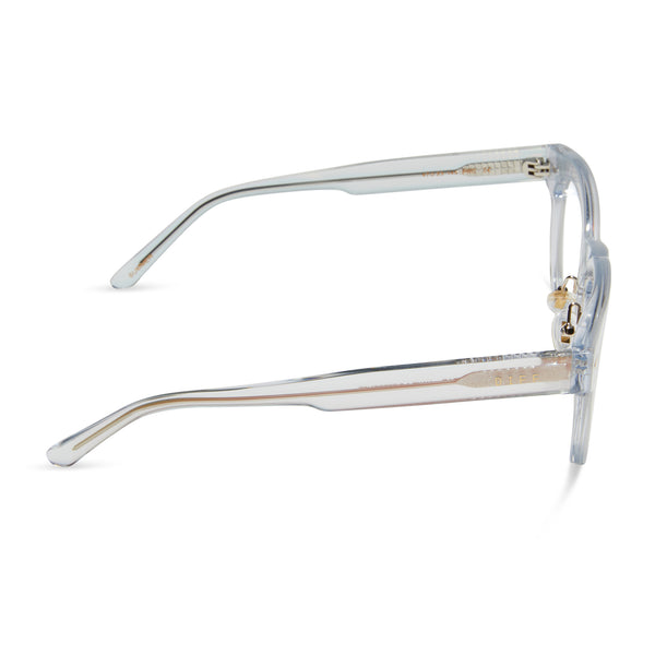 summer - opalescent pink + prescription glasses 3