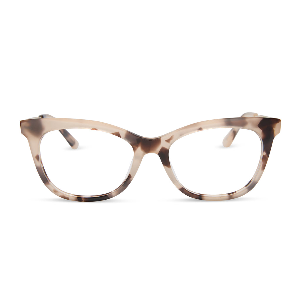 SYLVIA - CREAM TORTOISE + GLASSES