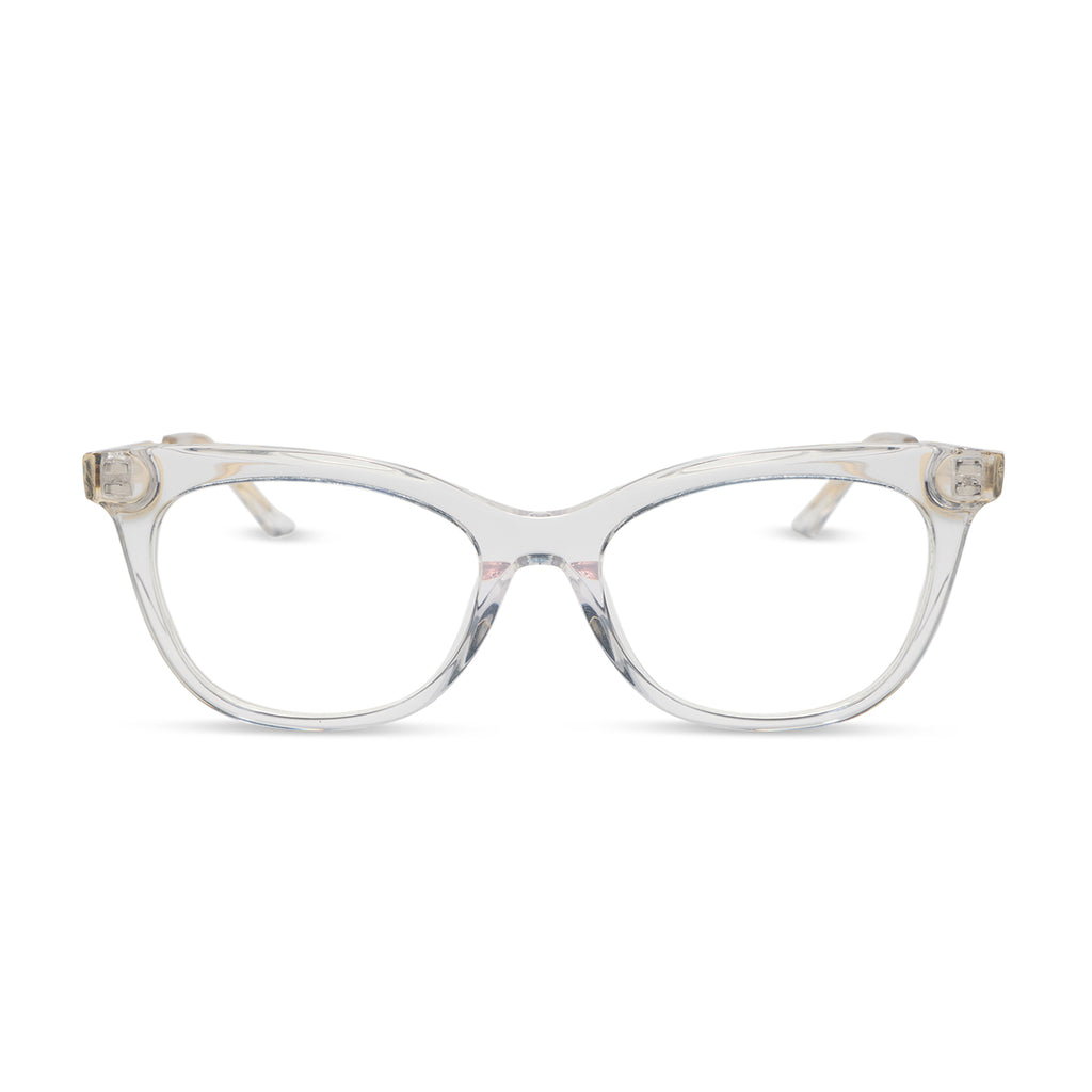 SYLVIA - CRYSTAL CLEAR + GLASSES