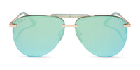 swatch for TAHOE - AQUATIC AWE + AQUATIC AWE MIRROR SUNGLASSES--sold out