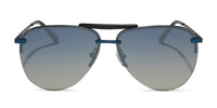 swatch for TAHOE - DEEP NAVY METAL + AEGEAN BLUE FLASH + POLARIZED SUNGLASSES