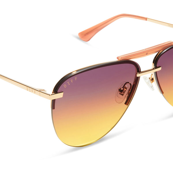 tahoe - gold + inca gradient sunglasses 3