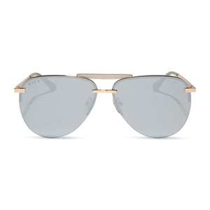 TAHOE - GOLD + SILVER CHROME MIRROR SUNGLASSES