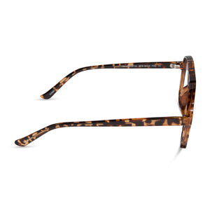 TATUM - ESPRESSO TORTOISE + BLUE LIGHT READERS