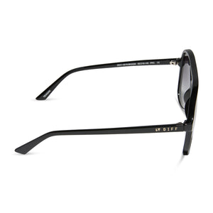 TEAGAN - BLACK + GREY GRADIENT SUNGLASSES