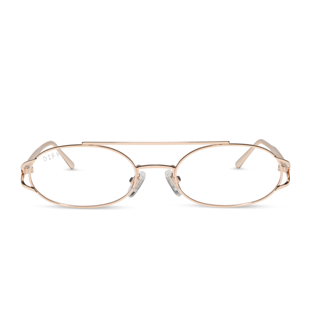 THE BROOKLYN - GOLD + GLASSES