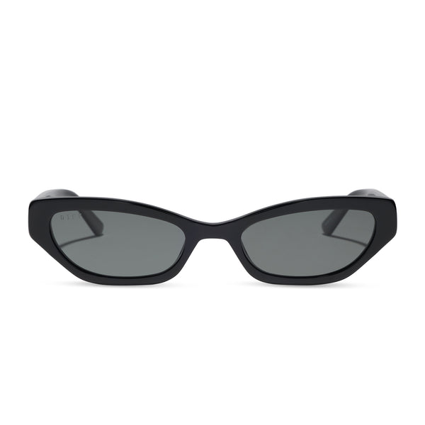 Danielle Bernstein The Tribeca Sunglasses | Black & Grey | DIFF