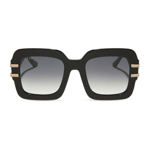 THE WHITE LOTUS - TANYA MCQUOID + LUXE BLACK + RICH GREY GRADIENT SUNGLASSES