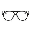 Color swatch for tosca ii - black + prescription glasses