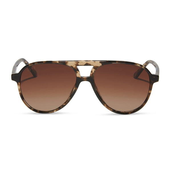デスペラード その2 Tosca II Aviator Sunglasses | Café Ole & Brown Gradient | DIFF Eyewear