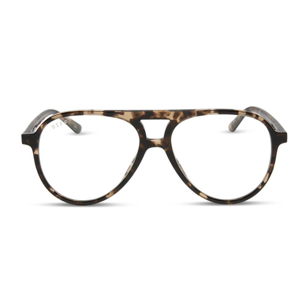 TOSCA II - ESPRESSO TORTOISE + BLUE LIGHT TECHNOLOGY GLASSES