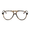Color swatch for tosca ii - black + prescription glasses