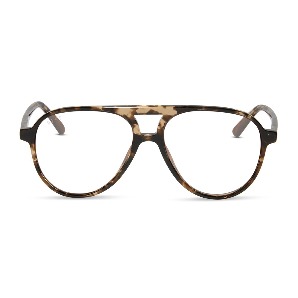 TOSCA II - ESPRESSO TORTOISE + GLASSES