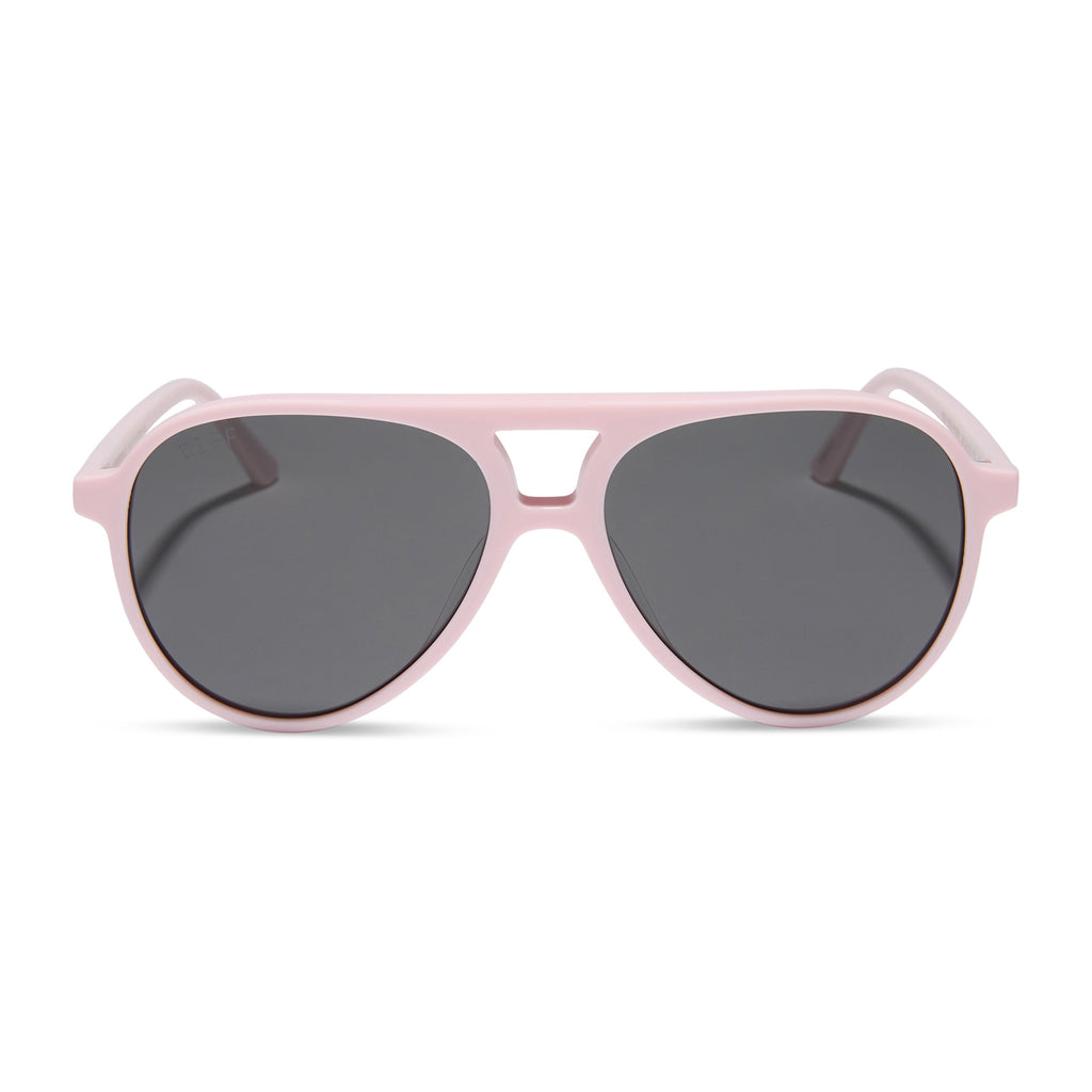 TOSCA II - POWDER PINK + GREY SUNGLASSES