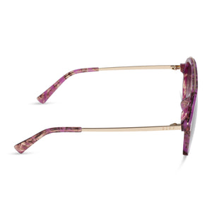 Tosca III Aviator Sunglasses | Lavender Haze Tort & Brown Gradient