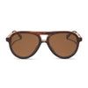 Color swatch for tosca iii - sequoia tortoise + brown sunglasses
