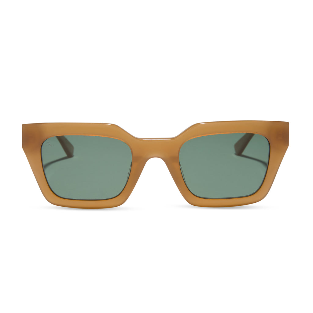 SOLANA - CARAMEL + G15 + POLARIZED SUNGLASSES