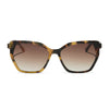 Color swatch for vera - brown kombu + brown gradient + polarized sunglasses