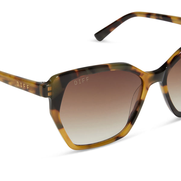 vera - brown kombu + brown gradient + polarized sunglasses 4