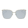 Color swatch for vittoria - gold + pink rush mirror sunglasses