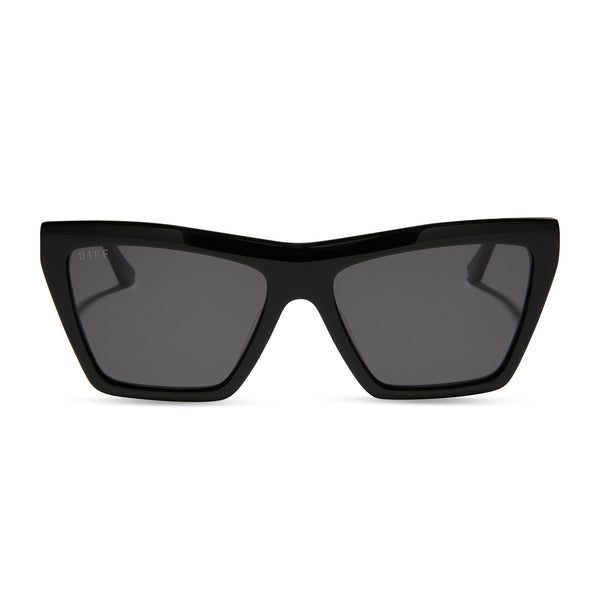 jessie james decker - vivi + black + grey sunglasses