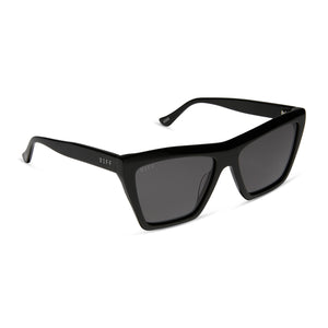 Jessie James Decker Sunglasses | Black & Grey | DIFF Eyewear