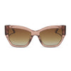 Color swatch for vivienne - café ole + brown gradient + polarized sunglasses