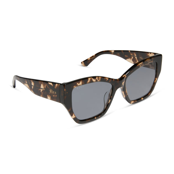 vivienne - espresso tortoise + grey + polarized sunglasses 2