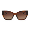 Color swatch for vivienne - whiskey + brown gradient + polarized sunglasses
