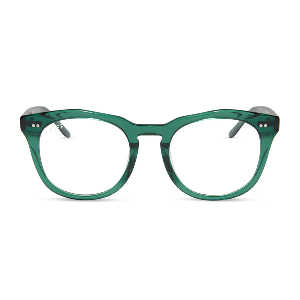 weston - deep ivy + prescription glasses