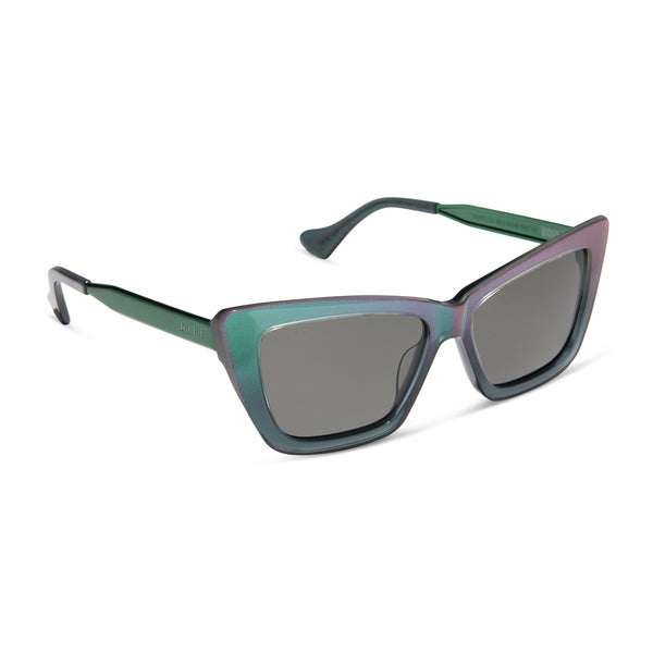 elphaba emerald - enchanting emerald to black + shadowy grey sunglasses 2