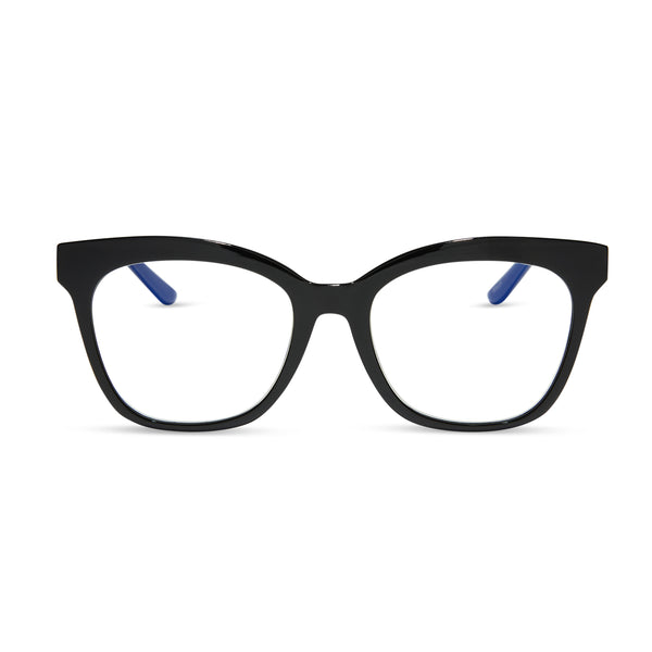 willa - black + blue light readers