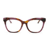 Color swatch for winston - deep amber + prescription glasses