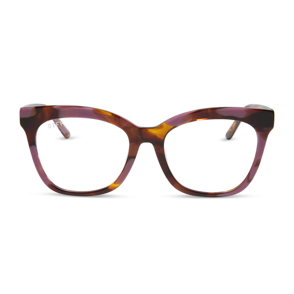 Winston Square Glasses | Torino Tort | DIFF Eyewear