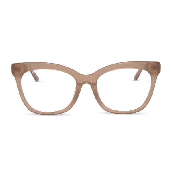 jessie james decker - winston + warm taupe + prescription glasses