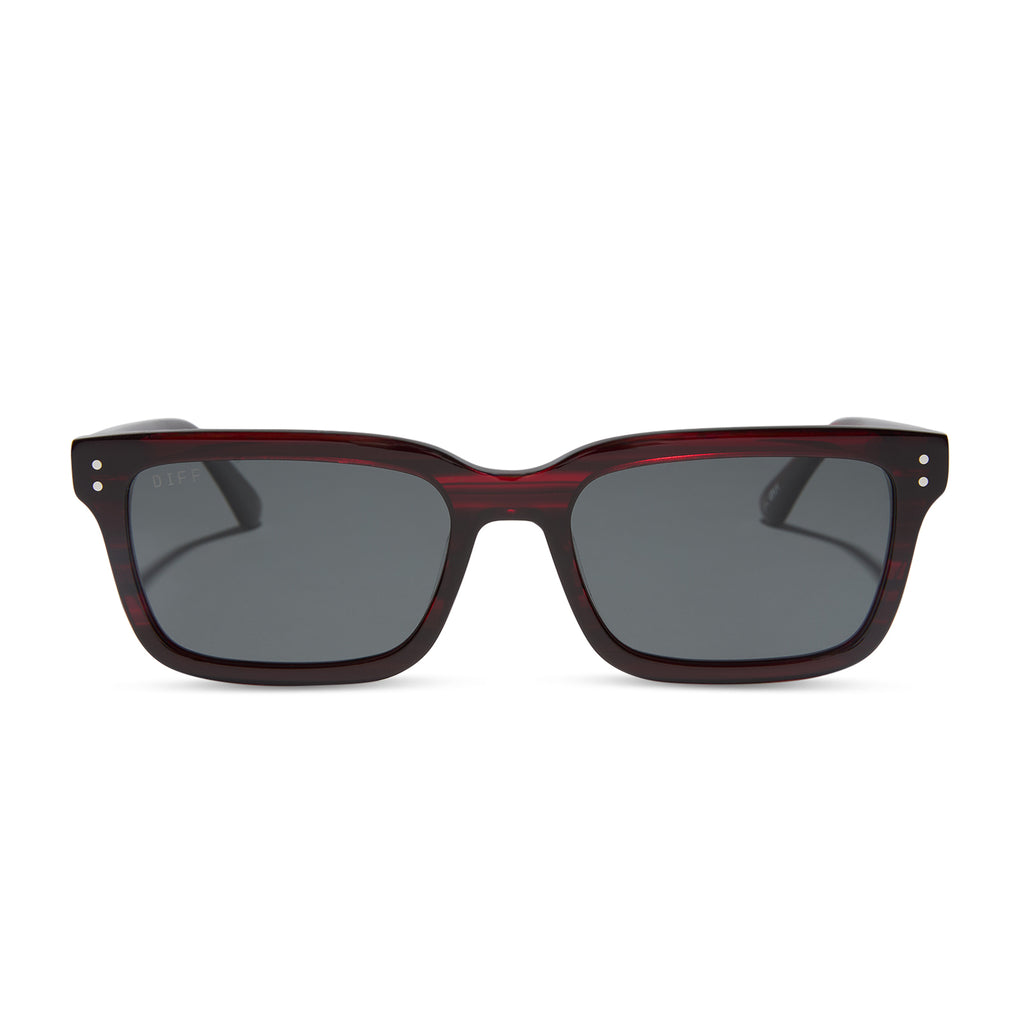 JOHN DUTTON - REDWOOD + GREY + POLARIZED SUNGLASSES