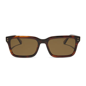 JOHN DUTTON - WARM SEQUOIA TORTOISE + BROWN + POLARIZED SUNGLASSES
