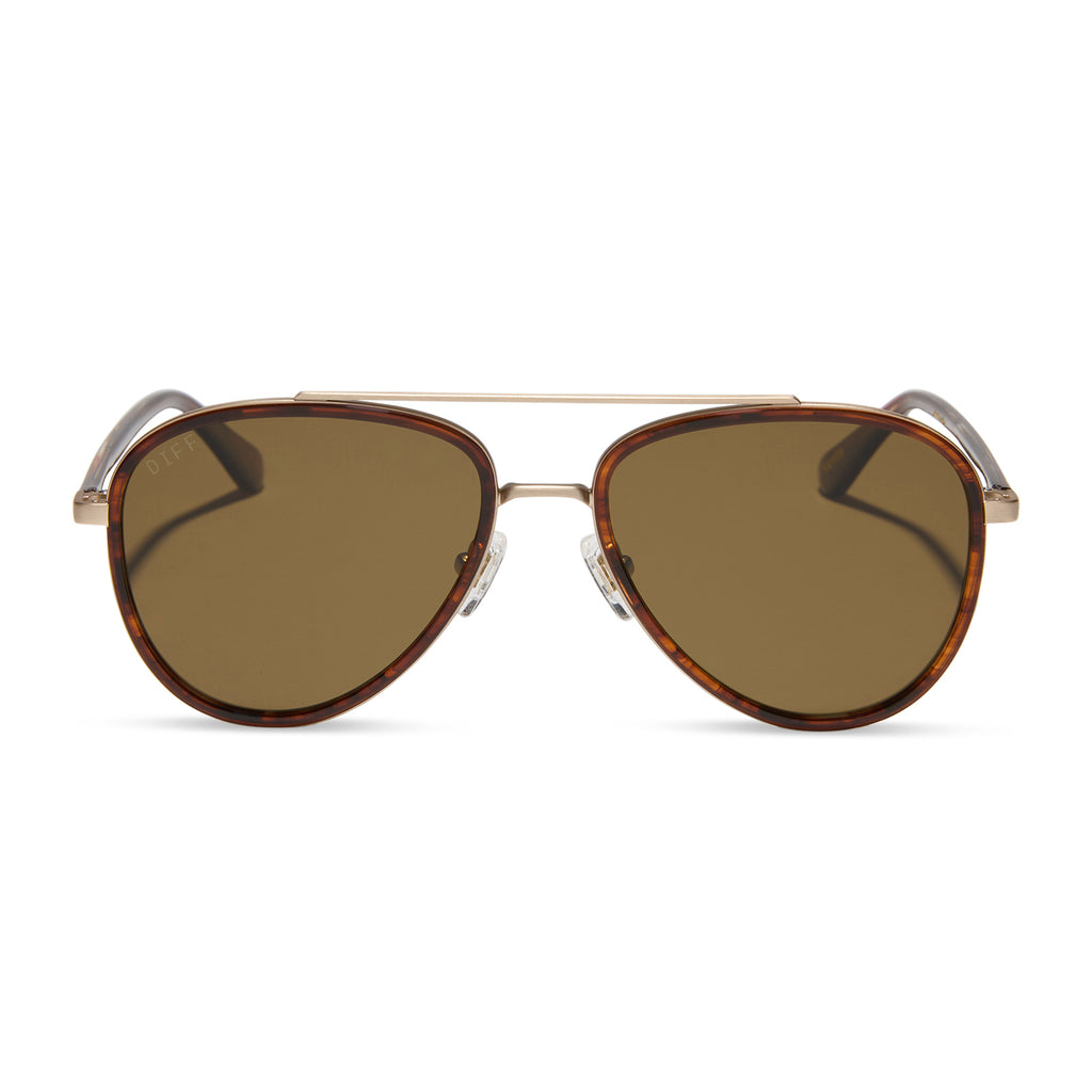 RIP WHEELER II - WARM SEQUOIA TORTOISE + BROWN + POLARIZED SUNGLASSES