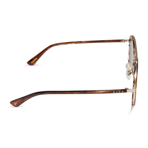 YELLOWSTONE - WARM SEQUOIA TORTOISE + BROWN + POLARIZED SUNGLASSES