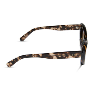 Zaria Cateye Sunglasses | Espresso Tort & Brown Gradient  display picture 1
