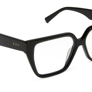 OLIVE - BLACK + PRESCRIPTION GLASSES