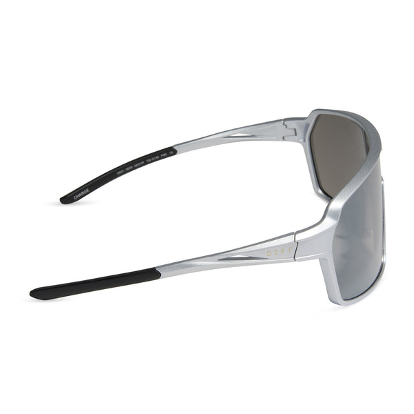 charge - matte silver + silver mirror + polarized sunglasses 4